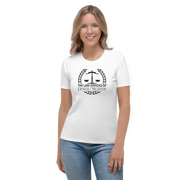 Law Offices of Dindu Nuffin - Ladies • T-shirt • Crew • Basic - Image 2