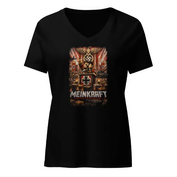 MEINKRAFT - Ladies • T-shirt • V-neck • Basic
