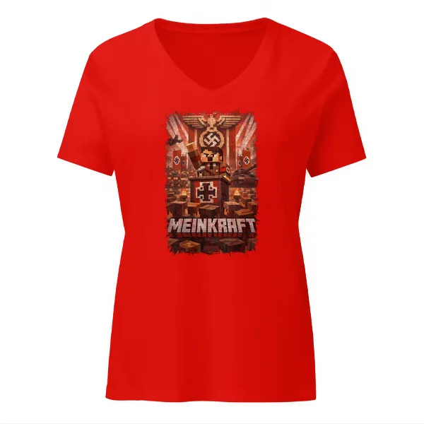 MEINKRAFT - Ladies • T-shirt • V-neck • Basic - Image 3
