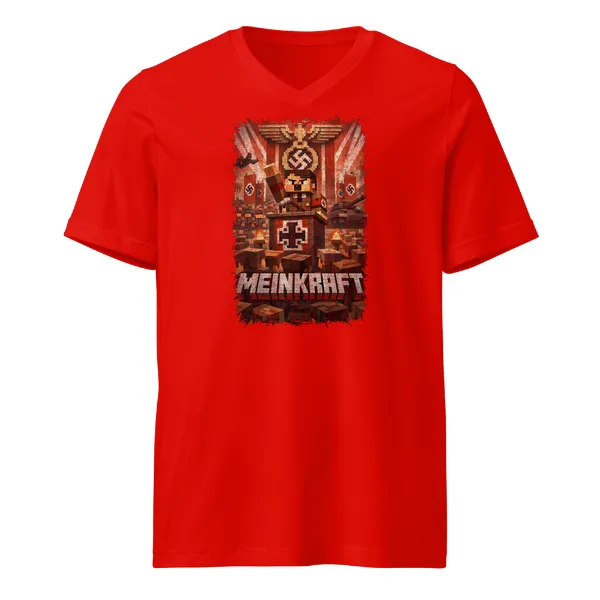 MEINKRAFT - Mens • T-shirt • V-neck • Basic - Image 3