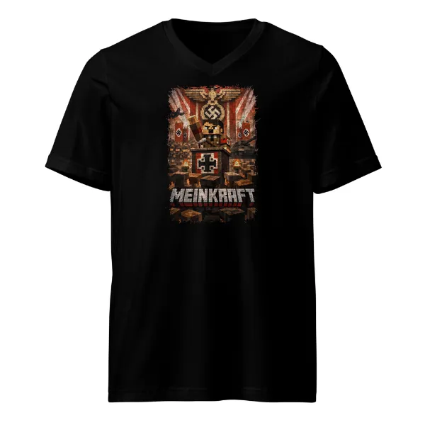 MEINKRAFT - Mens • T-shirt • V-neck • Premium