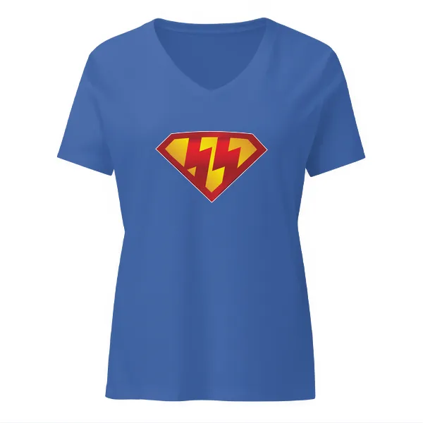 SSuperman - Ladies • T-shirt • V-neck • Premium