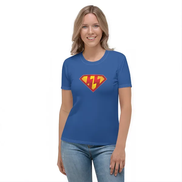 SSuperman - Ladies • T-shirt • Crew • Basic