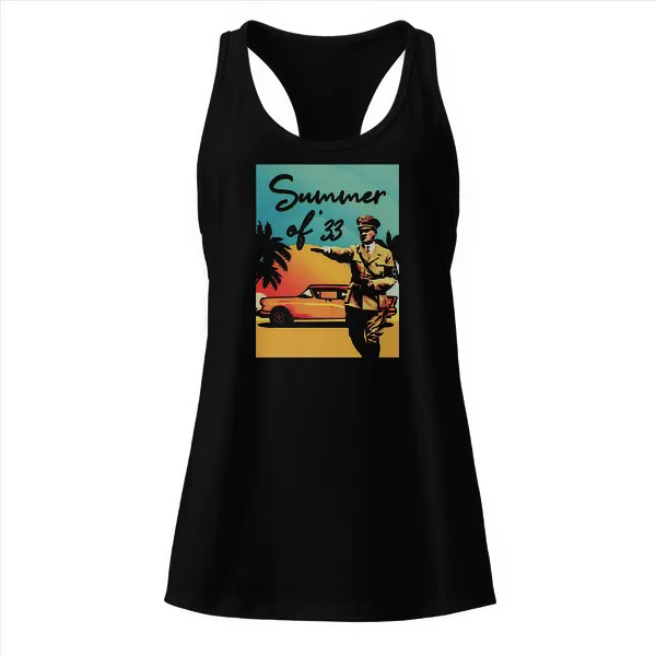 Summer of 33 - Ladies • Razorback Tank • Premium