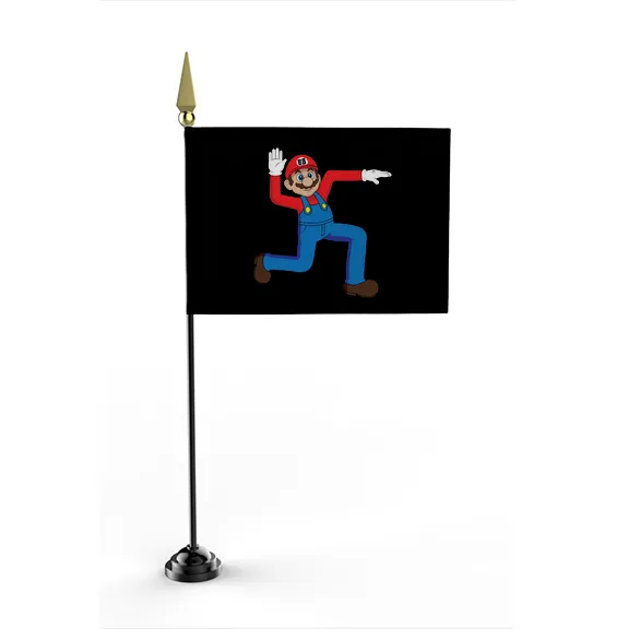 Super Swasi Mario - Flag • Mini