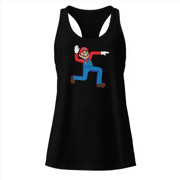 Super Swasi Mario - Ladies • Razorback Tank • Premium