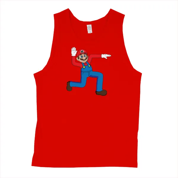 Super Swasi Mario - Mens • Tank Top • Premium - Image 3