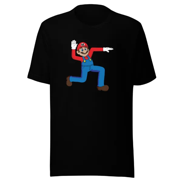 Super Swasi Mario - Mens • T-shirt • Crew • Premium
