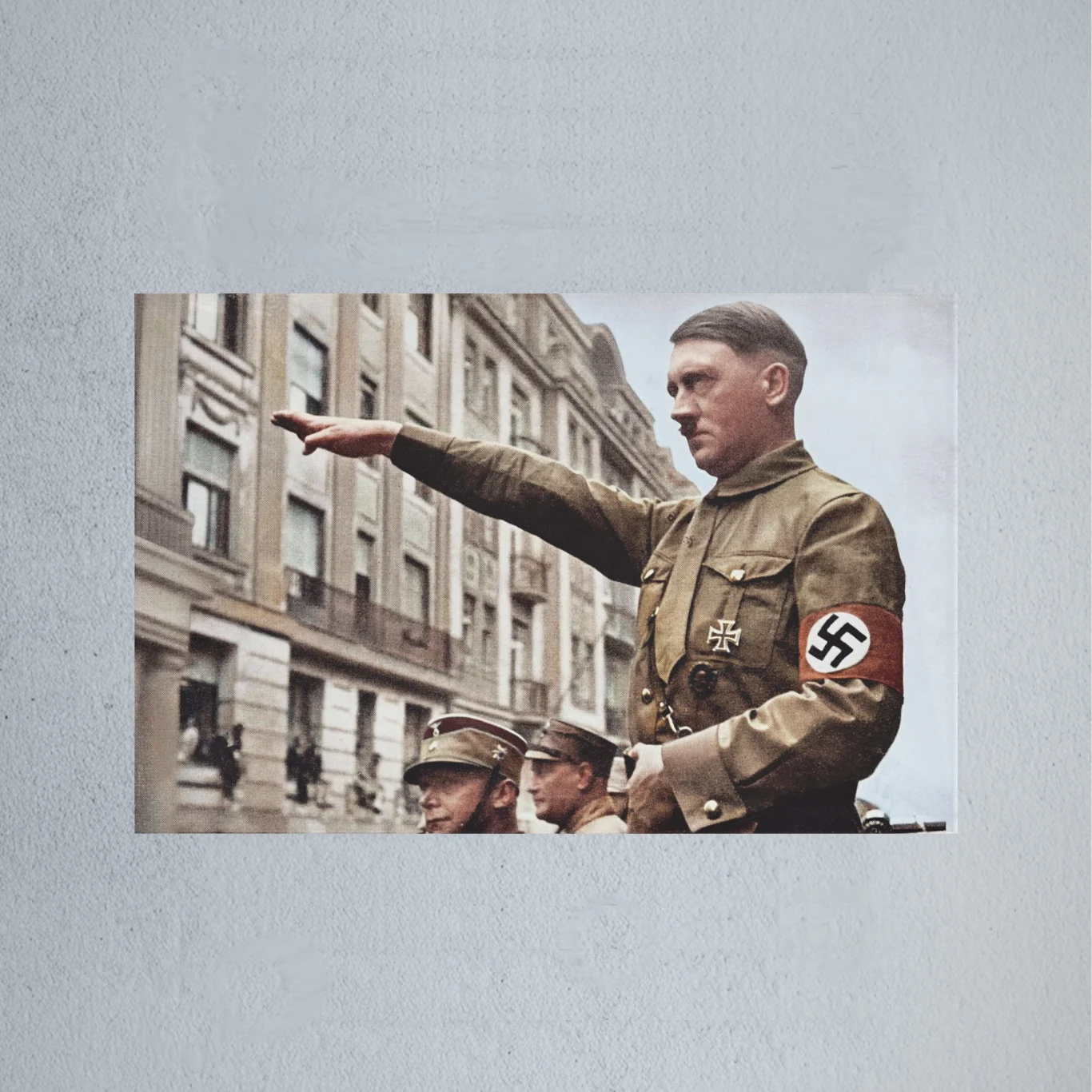 Adolf Hitler in Munich in the spring of 1932 • Poster