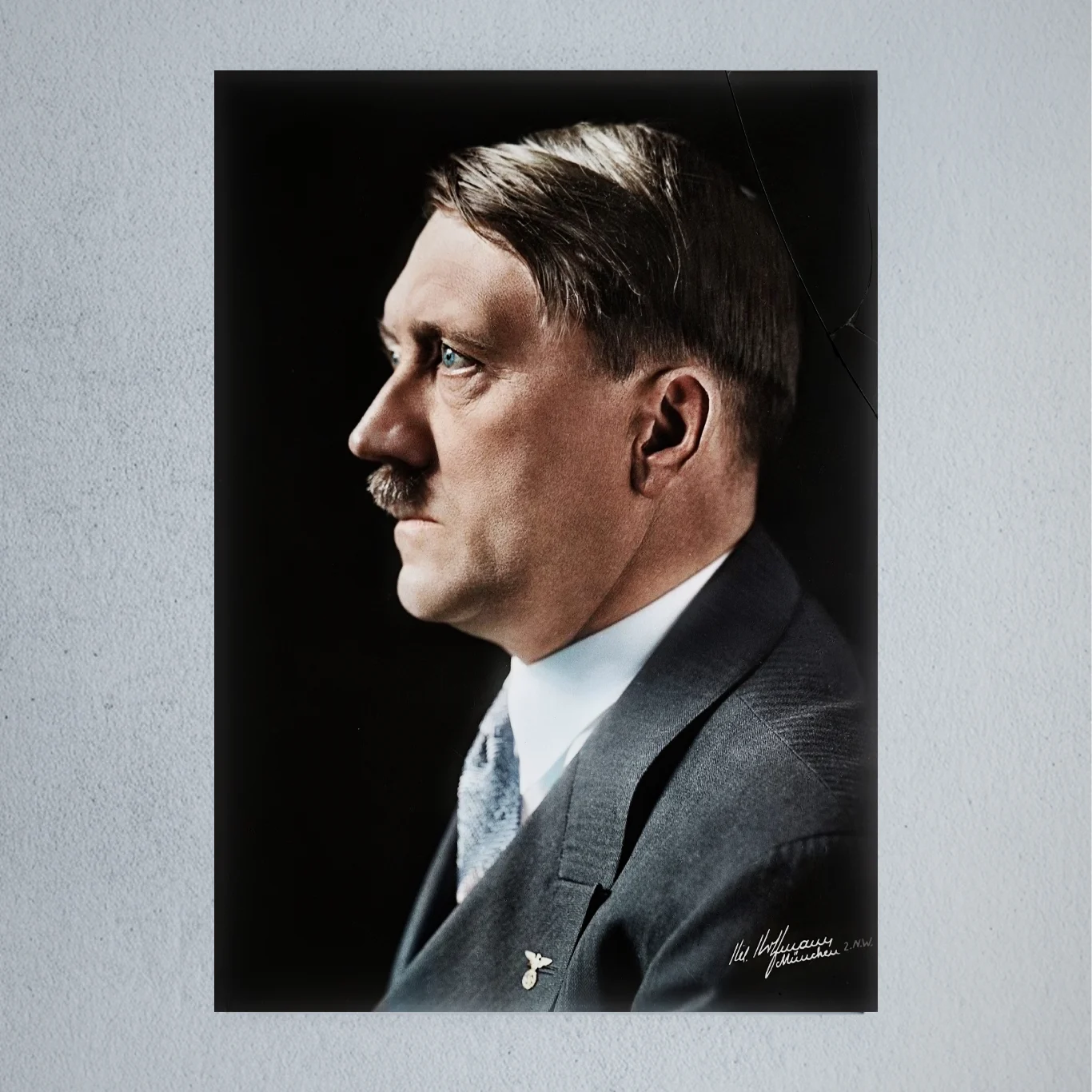 Adolf Hitler photographed by Heinrich Hoffmann • Poster
