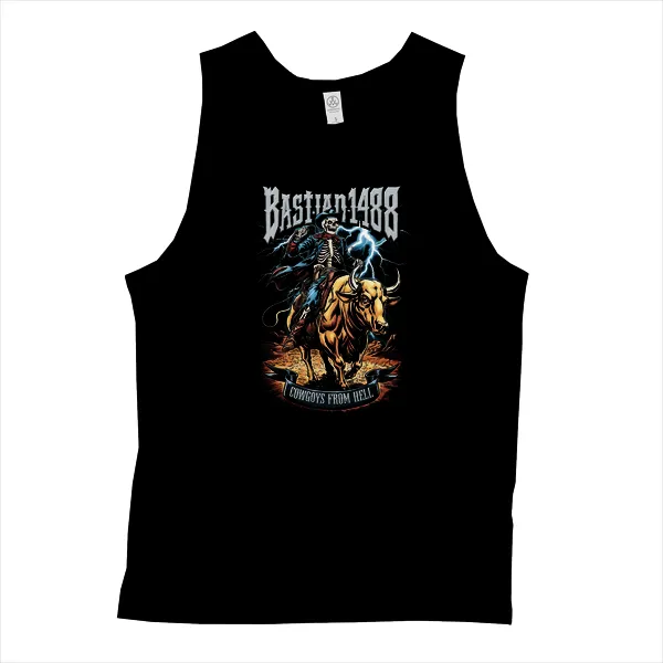 Bastian 1488 Cowgoy From Hell - Mens • Tank Top • Basic