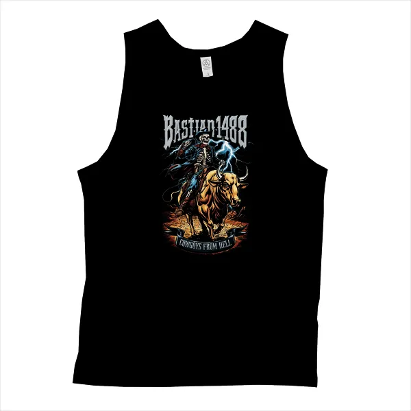Bastian 1488 Cowgoy From Hell - Mens • Tank Top • Premium