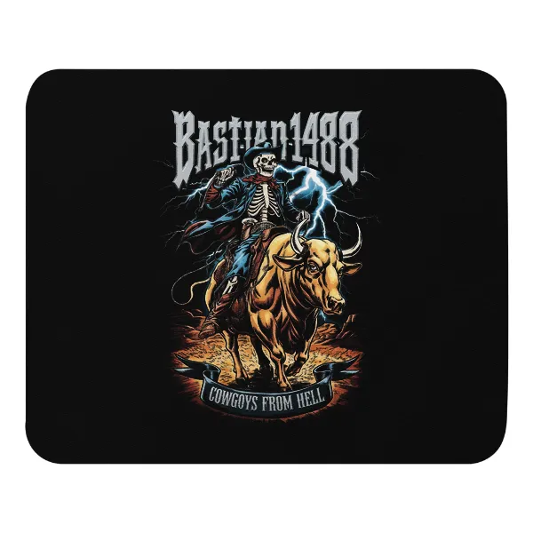 Bastian 1488 Cowgoy From Hell - Mouse Pad