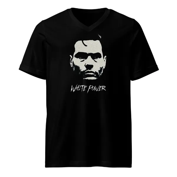 GLR White Power - Mens • T-shirt • V-neck • Premium