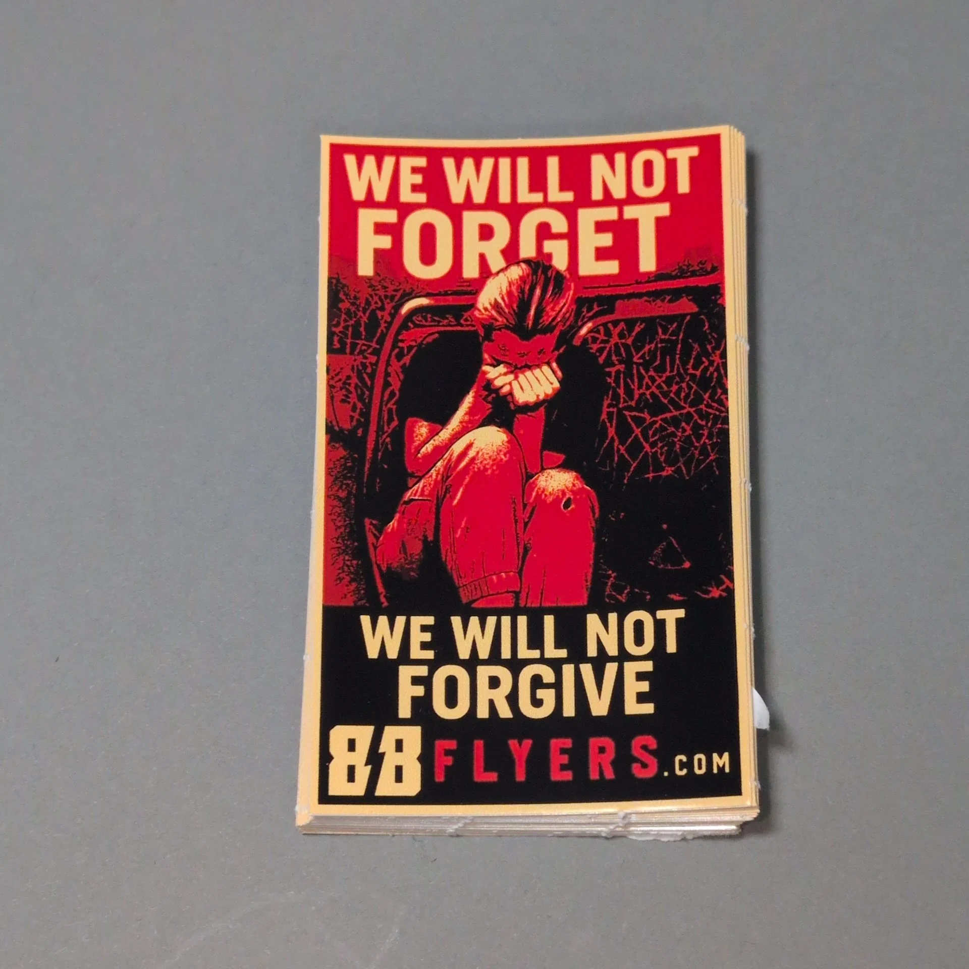 Irena We Will Not Forget / Forgive • Sticker