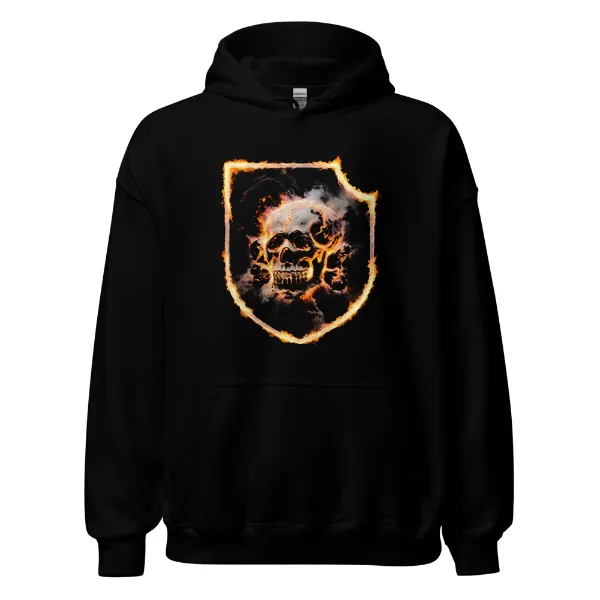 Blazing Panzer Totenkopf - Mens • Hoodie • Basic