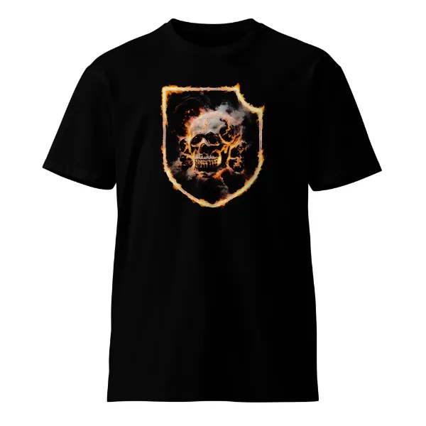 Blazing Panzer Totenkopf - Mens • T-shirt • Crew • Supreme
