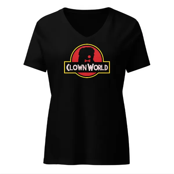 Clown World - Ladies • T-shirt • V-neck • Basic