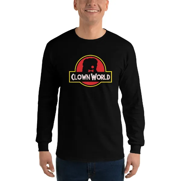 Clown World - Mens • T-shirt • Long Sleeve • Basic