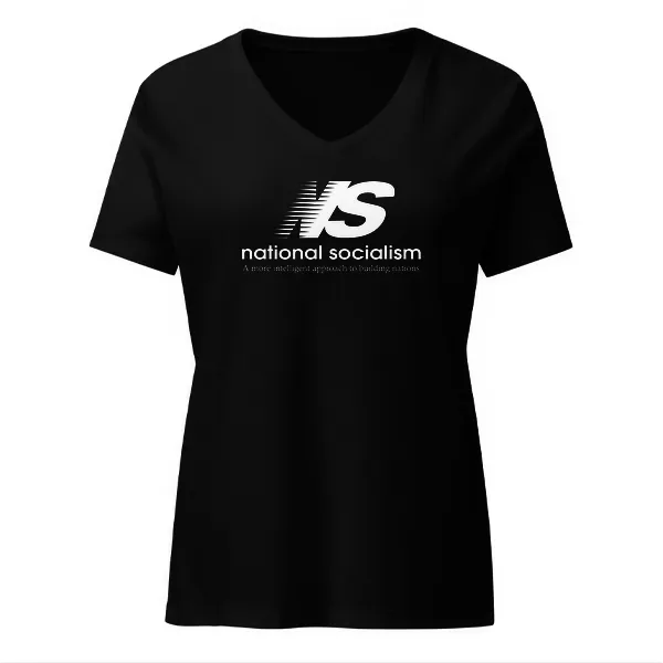 NS National Socialism - Ladies • T-shirt • V-neck • Premium