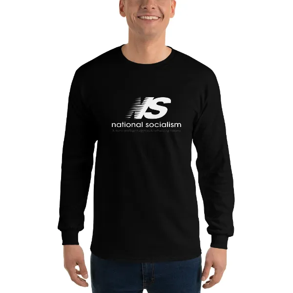 NS National Socialism - Mens • T-shirt • Long Sleeve • Basic