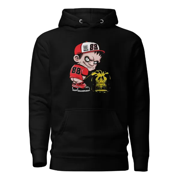 88 Kid Pissing on Jews - Mens • Hoodie • Premium