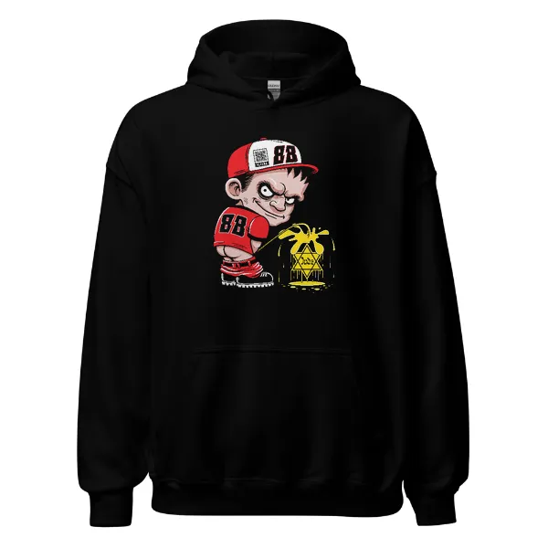 88 Kid Pissing on Jews - Mens • Hoodie • Basic