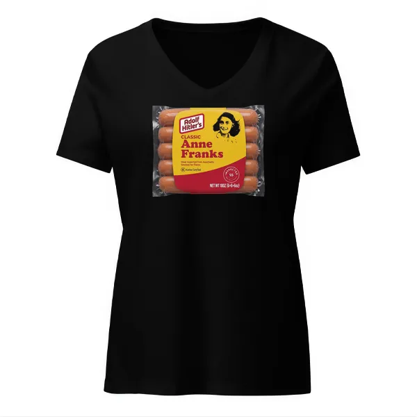 Anne Franks - Ladies • T-shirt • V-neck • Premium