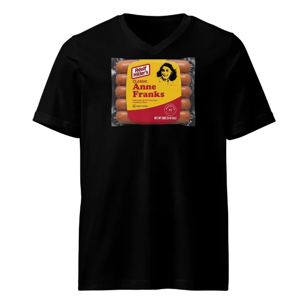 Anne Franks - Mens • T-shirt • V-neck • Basic