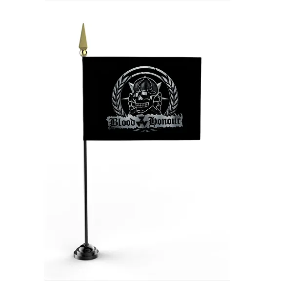 Blood and Honor Totenkopf - Flag • Mini