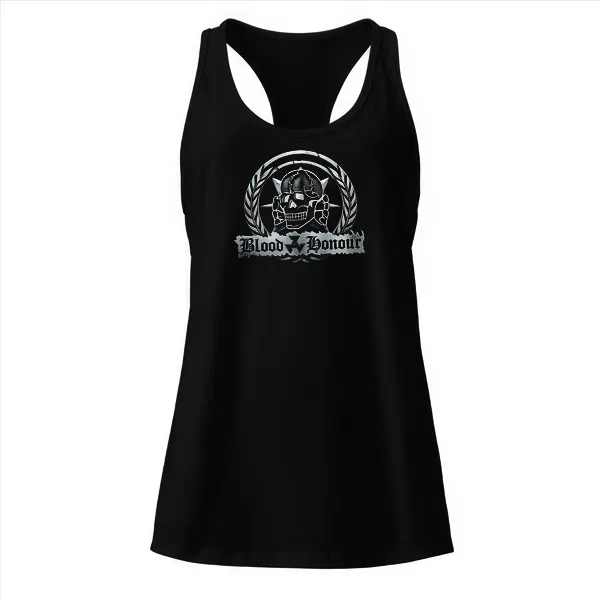 Blood and Honor Totenkopf - Ladies • Razorback Tank • Premium