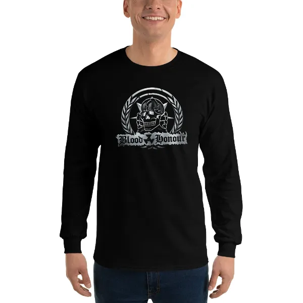 Blood and Honor Totenkopf - Mens • T-shirt • Long Sleeve • Basic
