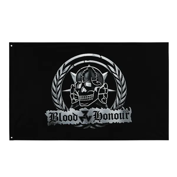 Blood and Honor Totenkopf - Flag • Small