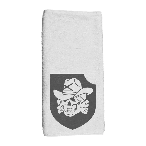 Cowboy Panzer Totenkopf Division - Hand Towel