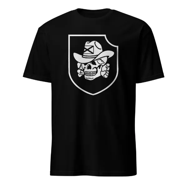 Cowboy Panzer Totenkopf Division - Mens • T-shirt • Crew • Basic