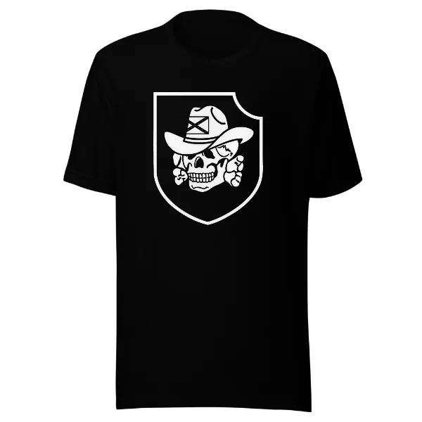 Cowboy Panzer Totenkopf Division - Mens • T-shirt • Crew • Premium