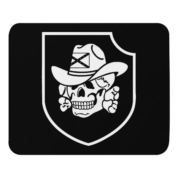 Cowboy Panzer Totenkopf Division - Mouse Pad