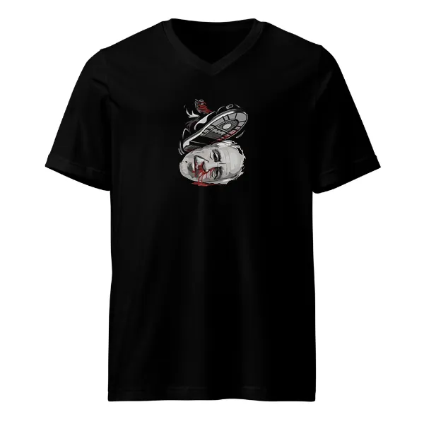 Curbstomp Epstein Pedos - Mens • T-shirt • V-neck • Basic
