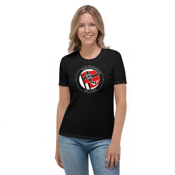 Fascist Action - Ladies • T-shirt • Crew • Basic