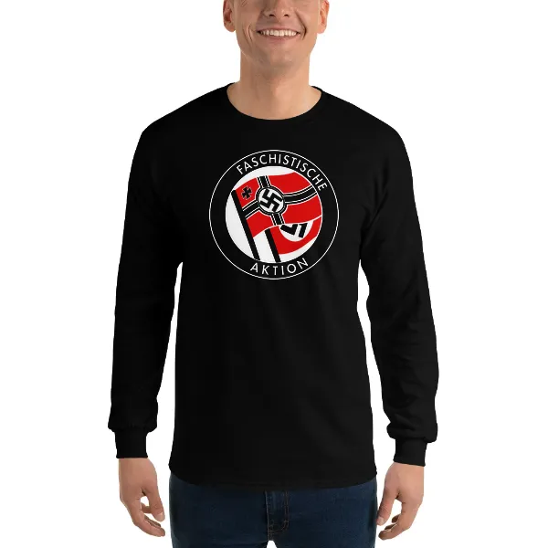 Fascist Action - Mens • T-shirt • Long Sleeve • Basic