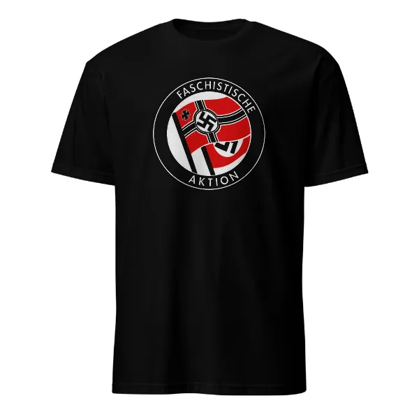 Fascist Action - Mens • T-shirt • Crew • Basic