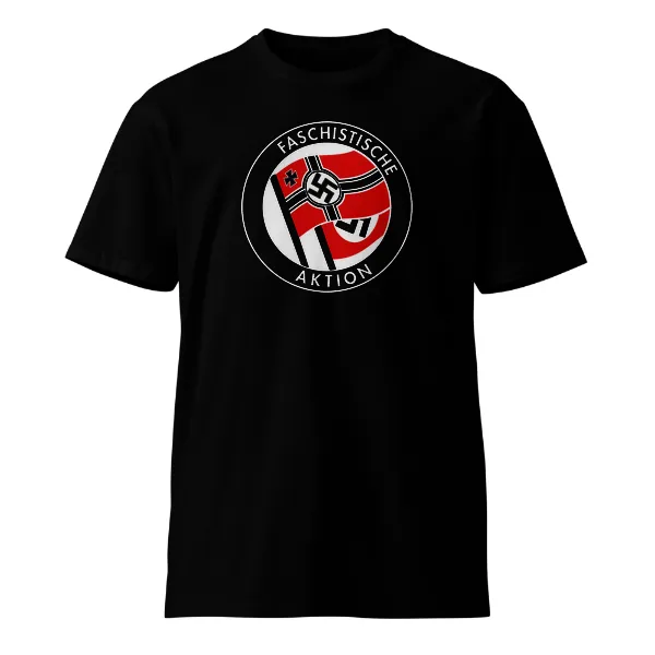 Fascist Action - Mens • T-shirt • Crew • Supreme