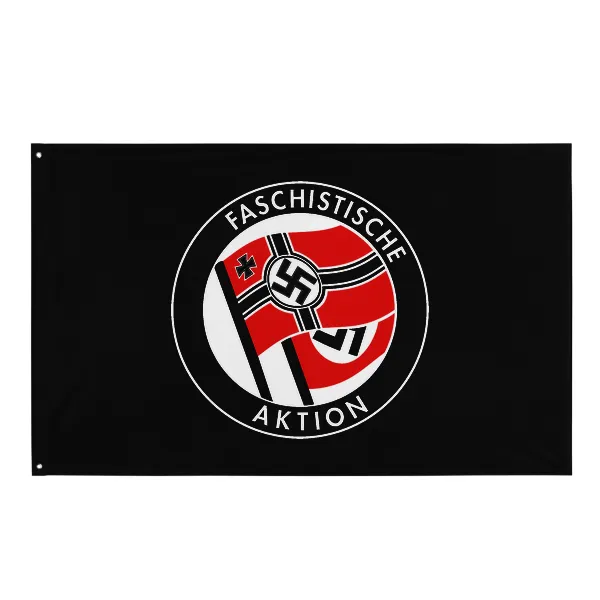 Fascist Action - Flag • Small
