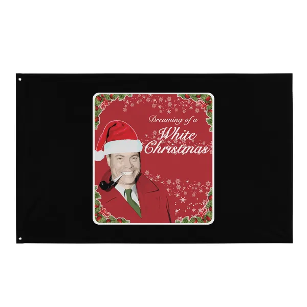 GLR White Christmas - Flag • Small