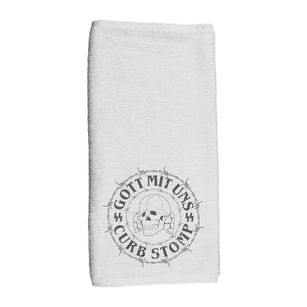 Gott Mit Unz Curb Stomp - Hand Towel