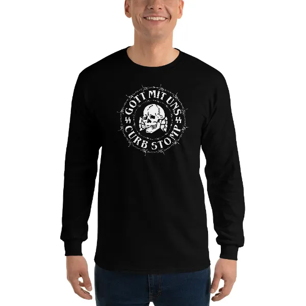 Gott Mit Unz Curb Stomp - Mens • T-shirt • Long Sleeve • Basic