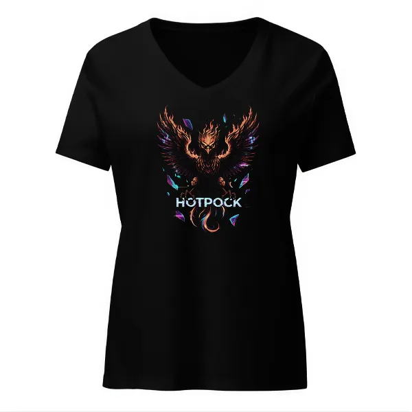HotPock Pheonix - Ladies • T-shirt • V-neck • Basic
