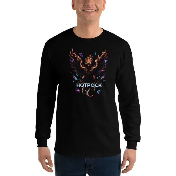 HotPock Pheonix - Mens • T-shirt • Long Sleeve • Basic