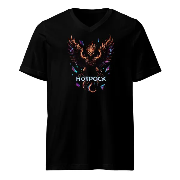 HotPock Pheonix - Mens • T-shirt • V-neck • Basic