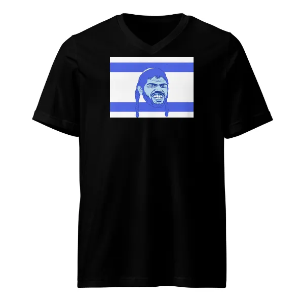 IDF Flag - Mens • T-shirt • V-neck • Basic